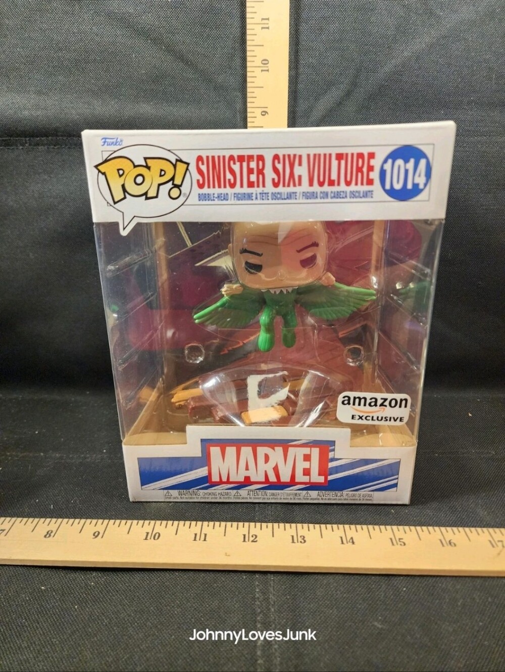 Funko Pop! Deluxe Marvel Sinister Six Vulture #1014 Amazon Exclusive New In Box!